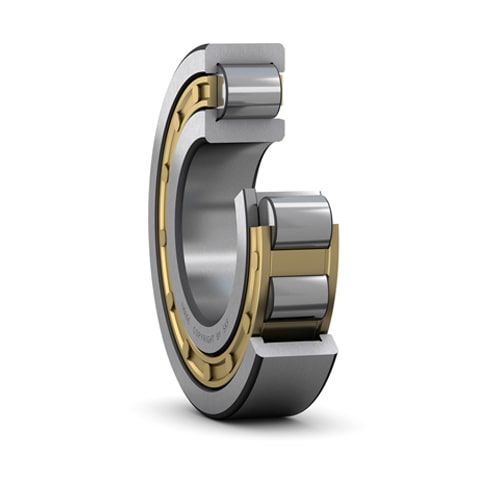 Радиальные роликовые подшипники 25x52x15 мм NJ205